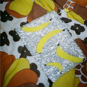 Unique Fruit Pattern Glass Bead Wallet ☀️🍌